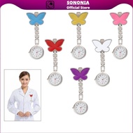 [SONONIA] Nurse Doctor Pocket Clip On Watch Brooch Fob Quartz Watch Nurse Doctor Watch