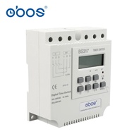 new good credit good quality three phase 380V 25A din weekly timer digital timer with 17 times on/of