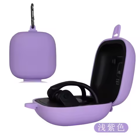 For Apple Beats Powerbeats Pro Cover Earphone Box Protection Accessories Bluetooth Headphone Soft Si