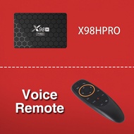 [Local Seller]Android box  X98H PRO (Pre-install Channels/Movies)  H618 TV box 4GB+64GB Android 12.0
