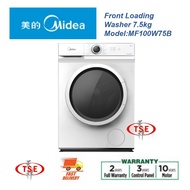 Midea MF100W75 Front Load Washing Machine WASHER 7.5KG