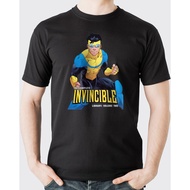 Invincible Omni-Man Superhero Comic T-Shirt Men Cotton
