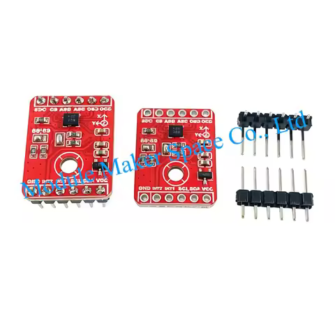 BMI270 6DOF IMU Sensor Module, 6-Axis Gyroscope + Accelerometer, Low Power 4mA, I2C/SPI, 1.8-3.3V fo