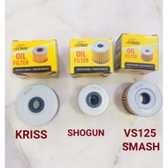 OIL FILTER PENAPIS MINYAK KRISS/SHOGUN/VS125/SMASH/LC135/NS200 MOTOR FILTER MOTORCYCLE PARTS