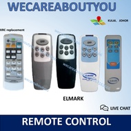 Elmark remote control wall fan