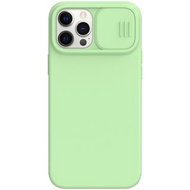 (清貨特價) Apple iPhone 12 Pro / iPhone 12 - Nillkin 潤鏡液態硅膠保護殼 手機套 軟硬結合 高強護盾 CamShield Silky Silicone Case