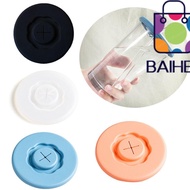 BAIHEE 3PCS Silicone Cup Lid, Universal Soft Cup Dustproof Cover, Seal Leakproof Diameter 95mm Tea C