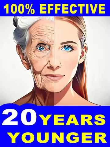 20 years younger Fearless of wrinkles. 20 years younger