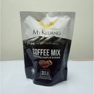 My KLUANG COFFEE MIX 3 IN 1 10 SACHETS X 25G (EXP 10 / 2021), PRACAMPUR COFFEE 3 IN 1.3 1