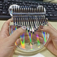 Kalimba Kimi Rainbow Acrilic Transparant Kalimba 17 Keys