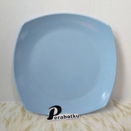 ONYX 9-inch Square Plate Melamine Square Plate/