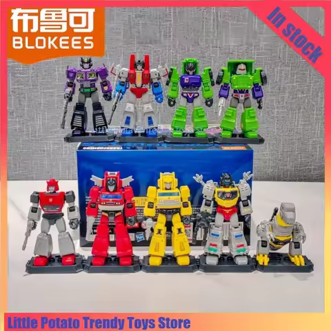 Genuine Blokees Blind Box Transformers Galaxy Version2 Emergency Call Optimus Prime Starscream Bumbl