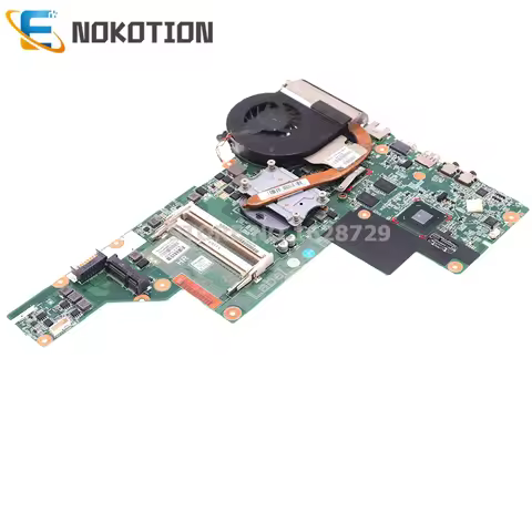 NOKOTION 646673-001 646672-001 For HP CQ43 430 630 631 Laptop Motherboard HD7400 GPU HM65 DDR3 With 