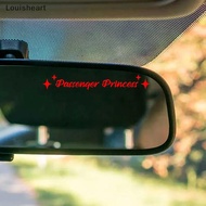 【Louisheart】 1Pc Passenger Princess Star Car Mirror Sticker Decal Rear View Mirror Auto Vehicle Vinyl DIY Auto Interior Decoration Hot