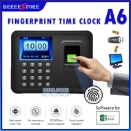 A6 FINGERPRINT TIME CLOCK ATTENDANCE BY MIRCOSOFT EXCEL FINGERPRINT ATTENDANCE👍FINGERPRNT ATTENDANCE