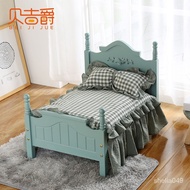 【In Stock】Four Seasons Universal Pet Solid Wood Wooden Bed Pastoral Princess Dog Bed Teddy Bichon Bed Dog Dog Bed Kennel