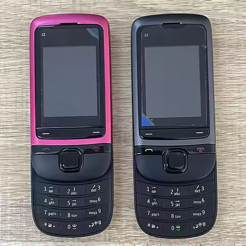 Original C2-05 Slider GSM 2G Mobile Cell Phone 2.0" 0.3MP Unlocked Cellphone Made in Finland on 2011