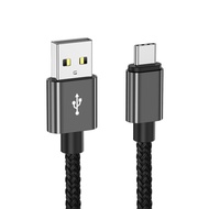 3A USB Type C Cable Fast Charging Battewry Charger Wire Nylon Date Charger For Xiaomi Huawei Samsung