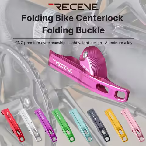 RECEVE Folding Bike Frame Fixing Wrench Safety Buckle Bicycle Hinge Clamp Lever Fixed Lock Clasp Fol