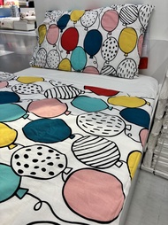 ปลอกผ้านวมและปลอกหมอน ปลอกผ้านวม IKEA ผ้าปูที่นอน ผ้าปูที่นอนเด็ก ผ้าปูที่นอนเตียงเดี่ยว  ลายบอลลูน1