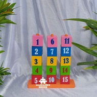 Children's Educational Toys Number Building Blocks