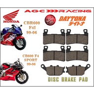 HONDA DISC BRAKE PADS CBR600 F4I CBR600 F4 SPORT BEST QUALITY