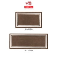 EXPRESS CARPET พรมทอมือสไตล์โมเดิร์นรุ่น AUDREY หนา 9 mm. ขนาด 50x80 cm. และ 50x120 cm. หนานุ่ม พื้น