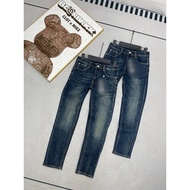 Chrome Hearts Chrome Hearts Washed Distressed logo Jeans