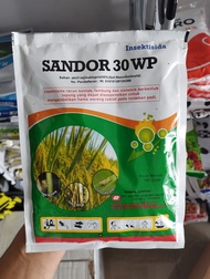 Insektisida Kontak dan Sistemik SANDOR 30 WP Imidakloprid - Pembasmi Wereng Coklat Padi AMPUH BANGET -