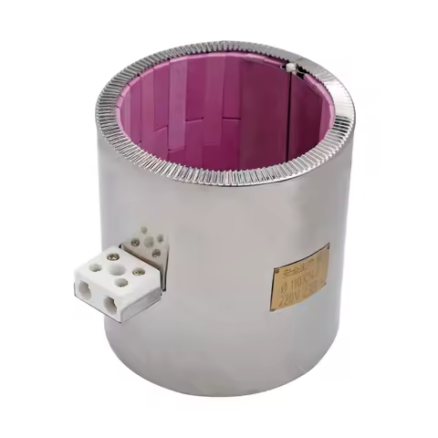 55x80mm/55x145mm/110x75mm/110x110mm/110x140mm/110x170mm Red Ceramic Band Heater Element Max High-tem