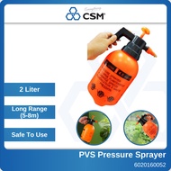 CSM 2 Litre Multi-Purpose Pressure Hand Pump Sprayer Gardening Tool Water Spray Bottle