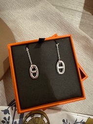 Hermes Farandole Earrings 豬鼻耳環 銀器