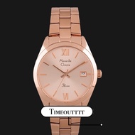 Alexandre Christie Ladies Rosegold Watch 2835/2840