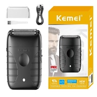 Kemei KM-T95 qua lại lưỡi đôi Mini Máy cạo râu có thể sạc lại máy cạo râu điện cầm tay cho máy cạo r