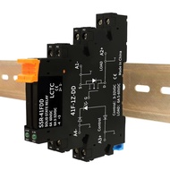(2pcs) Solid State Relay DD 3.3V 3V 5V 12V 24V 1.5A,Signal Relay for PLC,No Contact DC to DC;Input:3