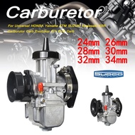 24mm 26mm 28mm 30mm 32mm 34mm For Universal HONDA Yamaha KTM SUZUKI Kawasaki KSR Carburutor Carb Evo