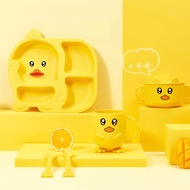 Coya Cozy Little Yellow Duck Design Cute Dinnerware Tableware Set For Kid