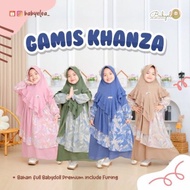 Gamis Syari Anak Khanza Babyel/Gamis Syari Premium/Gamis Anak