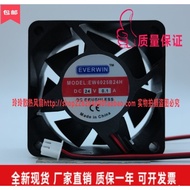Changsheng EVERWIN EW6025S/B24H 24V 0.1A 6CM 6025 Inverter Cooling Fan