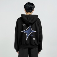 FRDM Streetwear Hoodie Sweater Zipper Boxy Logo Dimension Puff Foam