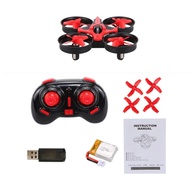 Mini 2.4G 4CH RC Drone with Gyro Headless Mode 2 Batteries Compatible E010 H36 JJRC Quadcopter