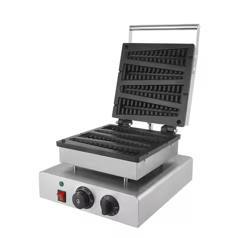 #Commercial Waffle Maker Stainless Steel Waffle Pan Lolly Waffle Maker Machine*