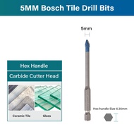 Bosch HEX-9 Hard Ceramic Tile Drill Bit Hole 3-12mm Super Hard Alloy Electric Drill Bit glass Hexagonal Shank 90mm Hard Ceramic Drill Bit