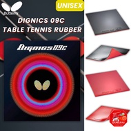 Butterfly Dignics 09C Table Tennis Rubber, Sticky High Tension Back Rubber, 06070