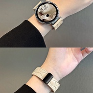 适用华为手表watch4/3pro表带女士硅胶磁吸新款gt5/gt4腕表替换带