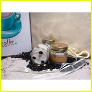 ♞NEW! Coffee &amp; Vanilla Essential Oil Scented Candle (Feliz Hand Poured Candles)