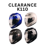 KHI K110 | CLEARANCE | FULL FACE HELMET | HELMET SIRIM | HELMET MURAH | HELMET BAJET