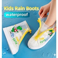 Rain Boots For Kid Cartoon Shoe Cover for Boy Girl Outdoor Shoe Thick Non-Slip Waterproof Shoe Cover
