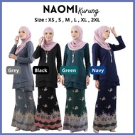 💥 BAJU RAYA 2022 | BAJU KURUNG NAOMI WANITA MUSLIMAH KURUNG MODEN BAJU PLAIN KAIN CORAK MURAH FASHIO