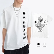 Cotton Standard Size Windbreaker Sabbath Crew Shirt Unisex